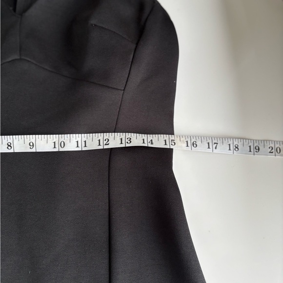 1980's Rampage Totally 80s Mini Prom Or Cocktail Velvet Little Black Dress - Picture 6 of 9